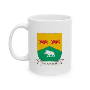 McDonagh Family Coat of Arms Coffee Mug
