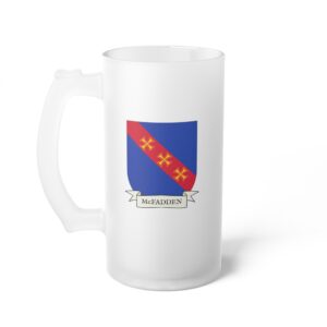 McFadden Family Coat of Arms 16oz. Beer Mug