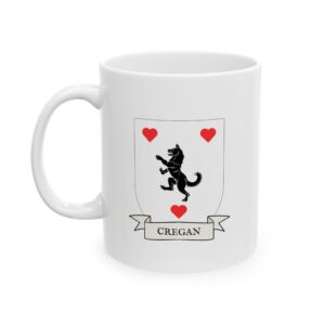 Cregan Family Coat of Arms Coffee Mug