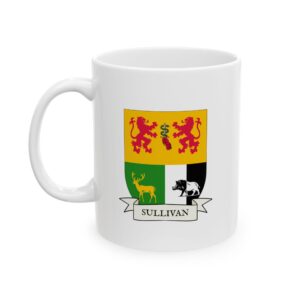 Sullivan Family Coat of Arms Coffee Mug