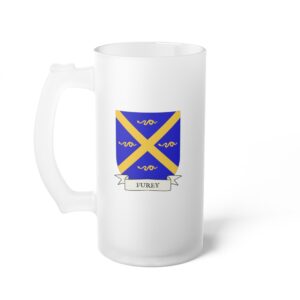 Furey Family Coat of Arms Beer Mug