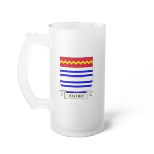 Hayden Family Coat of Arms 16oz. Beer Mug