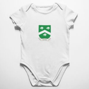 Flood Family Coat of Arms Baby Onesie Bodysuit
