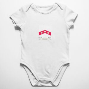 Gilbert Family Coat of Arms Baby Onesie Bodysuit