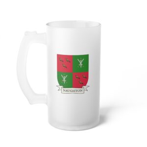 Naughton Family Coat of Arms 16oz. Beer Mug