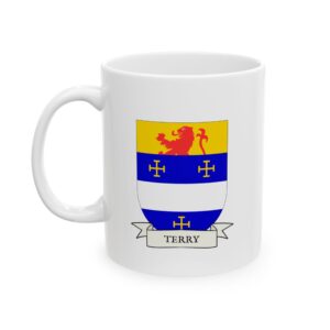 Terry Family Coat of Arms Coffee Mug
