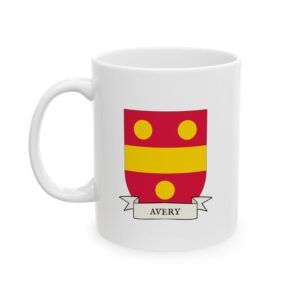 Avery Family Coat of Arms Coffee Mug