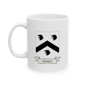 Pierce Family Coat of Arms Coffee Mug
