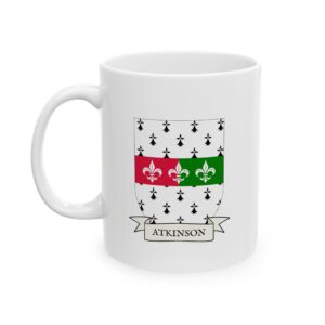 Atkinson Family Coat of Arms Coffee Mug