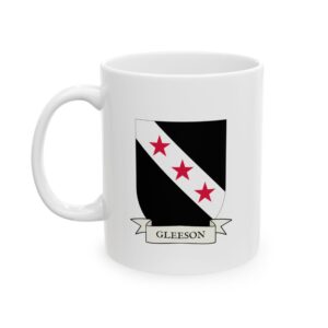 Gleeson Family Coat of Arms Coffee Mug