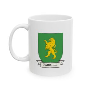 Farrell Family Coat of Arms Coffee Mug