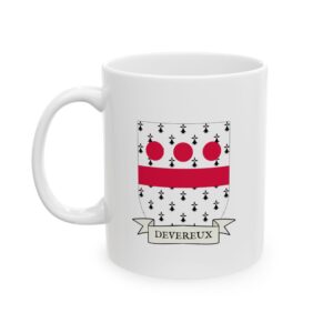 Devereux Family Coat of Arms Coffee Mug