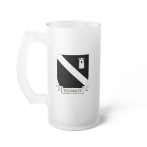 Plunkett Family Coat of Arms 16oz. Beer Mug