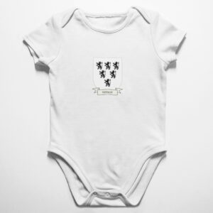 Savage Coat of Arms Baby Onesie