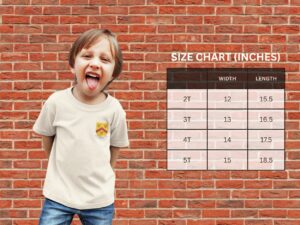 Toddler Shirt Size Chart