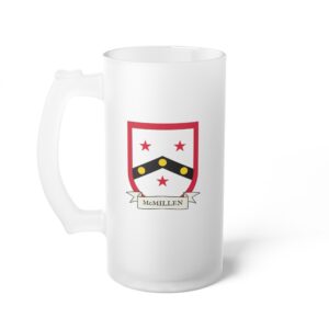 McMillen Family Coat of Arms Beer Mug