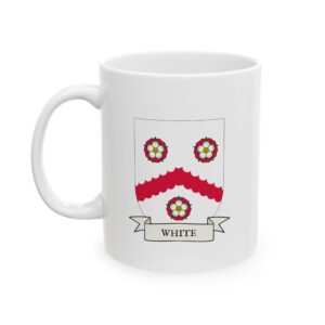 White Family Coat of Arms Coffee Mug