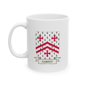 Garvey Family Coat of Arms Coffee Mug