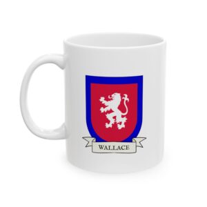 Wallace Family Coat of Arms Coffee Mug