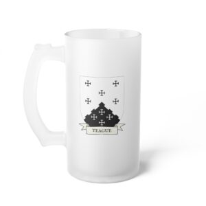 Teague Family Coat of Arms Beer Mug