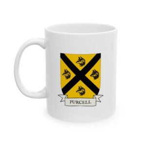 Purcell Family Coat of Arms Coffee Mug