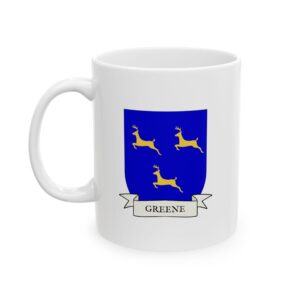 Greene Family Coat of Arms Coffee Mug
