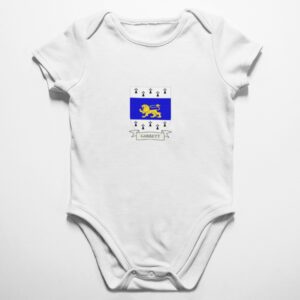 Garrett Family Coat of Arms Baby Onesie