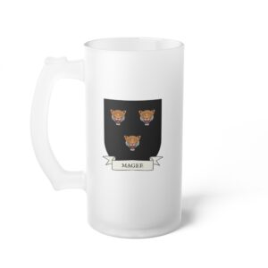 Magee Family Coat of Arms Beer Mug