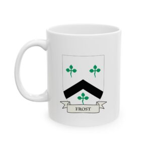 Frost Family Coat of Arms Coffee Mug