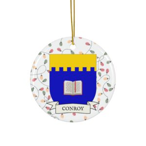 Conroy Family Coat of Arms Christmas Ornament