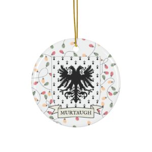 Murtaugh Family Coat of Arms Christmas Tree Ornament