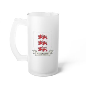 McMahon Family Coat of Arms Beer Mug