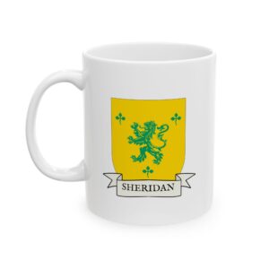 Sheridan Family Coat of Arms Coffee Mug