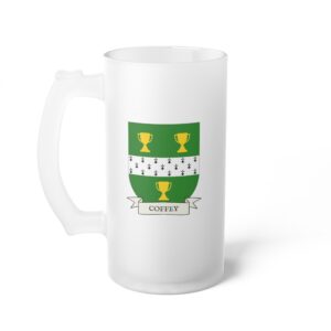 Coffey Family Coat of Arms Beer Mug