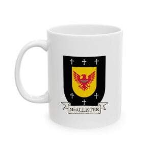 McAllister Family Coat of Arms Coffee Mug