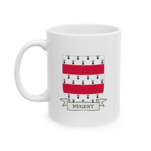Nugent Family Coat of Arms Coffee Mug