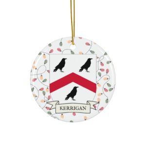 Kerrigan Family Coat of Arms Christmas Tree Ornament