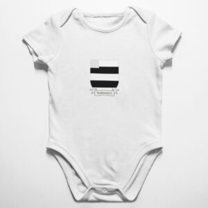Marshall Coat of Arms Baby Onesie