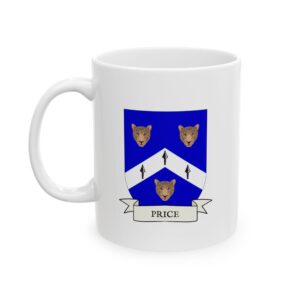 Price Family Coat of Arms Coffee Mug