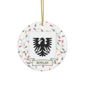 Boylan Family Coat of Arms Christmas Tree Ornament