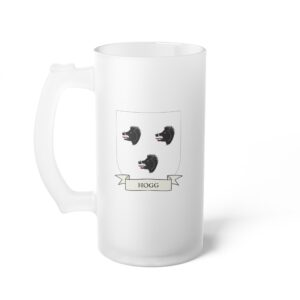 Hogg Family Coat of Arms Beer Mug