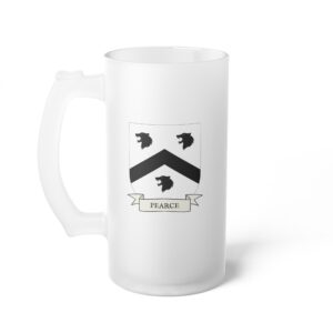 Pearce Family Coat of Arms Beer Mug