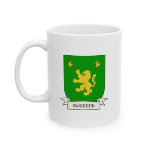 McKeefe Family Coat of Arms Coffee Mug