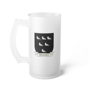 Arundel Family Coat of Arms Beer Mug