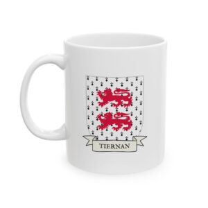 Tiernan Family Coat of Arms Coffee Mug