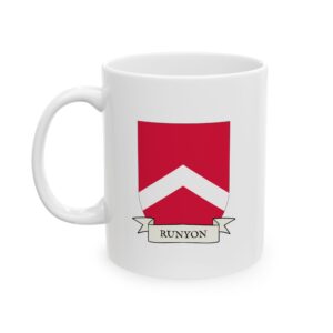 Runyon Family Coat of Arms Coffee Mug