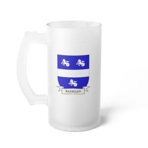 Radigan Family Coat of Arms Beer Mug