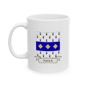 Nagle Family Coat of Arms Coffee Mug