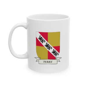 Perry Family Coat of Arms Coffee Mug