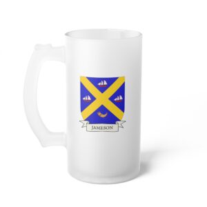 Jameson Family Coat of Arms Beer Mug
